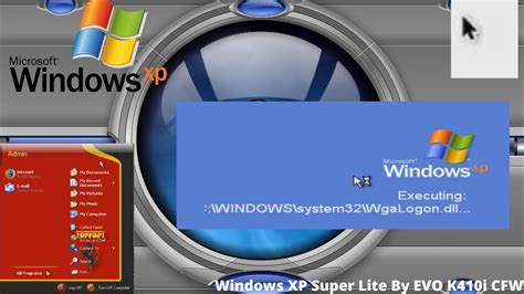 Windows Xp Super Lite By Evo K410i Cfw Youtube