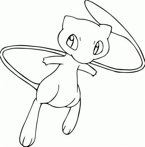 45 Nice Pict Mew Pokemon Coloring Pages Famous Pokemon Coloring Red