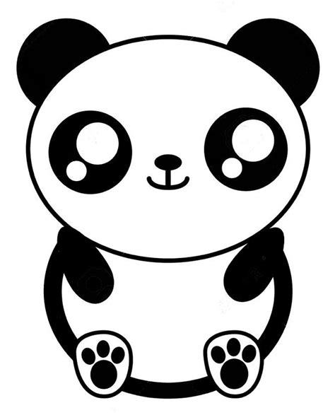 Imprime panda unicorn dessin panda rigolo bambou panda panda illustration panda face panda photo panda géant ours beau panda mignon. Coloriage Kawaii : Panda 7 | Coloriage panda, Coloriage ...