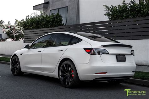 White Tesla Model S Back Car Wallpaper