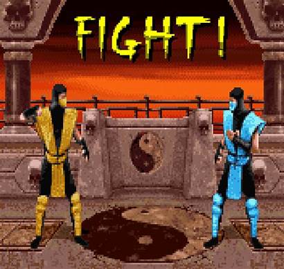 Mortal Kombat Fight Retro Bit Games Nintendo
