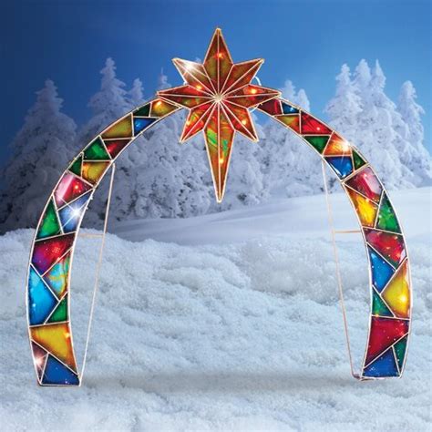 The Holiday Aisle Arch With Star Of Bethlehem Lawn Figurine And Reviews