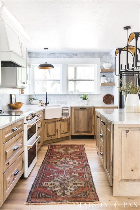 White And Wood Kitchen Reveal Part 1 Cabinets Maison De Pax