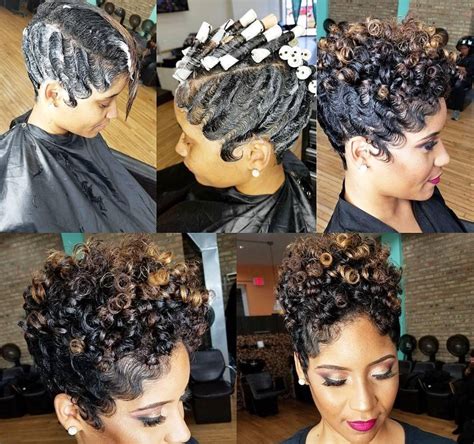 Natural hair is beloved for a lot of reasons, one of which is its versatility. Beautiful style by @shaemzhairnurse - Black Hair Information