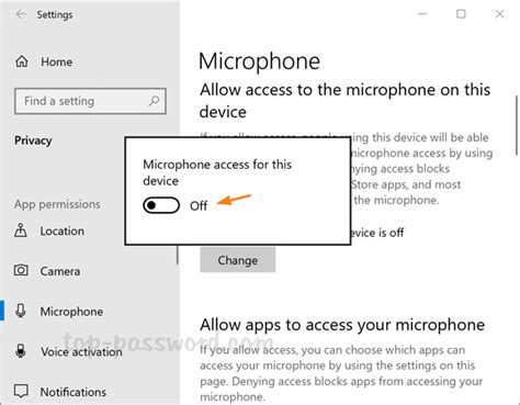 3 Ways To Mute Or Turn Off Microphone In Windows 10 Password Recovery