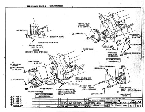 Chevy 350 Alternator Bracket Diagram