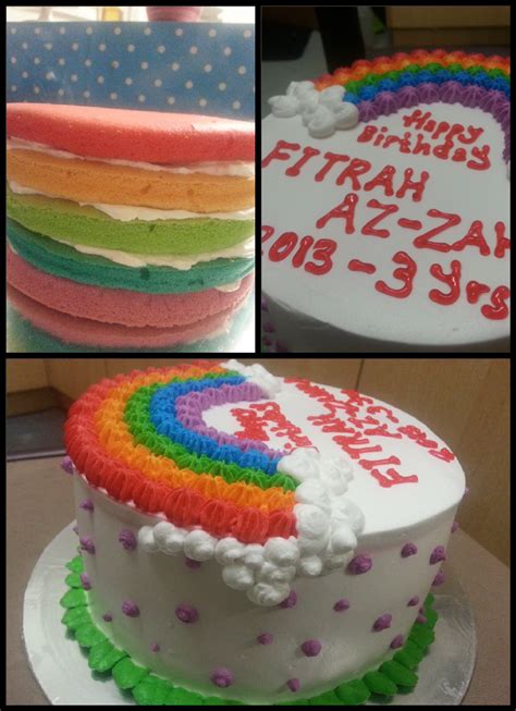 Apa yang menjadi perhatian ialah kek hari jadi tun m yang turut disertakan hiasan selipar bata. nyummcakes: Tempahan: kek rainbow dari kawan suami dan kak mas