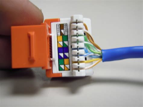You only need half of a cable per jack. The Trench: How To Punch Down Cat5e/Cat6 Keystone Jacks