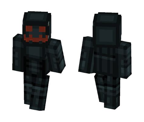 Download Black Metal Pumpkin Head Suit Minecraft Skin For Free Superminecraftskins