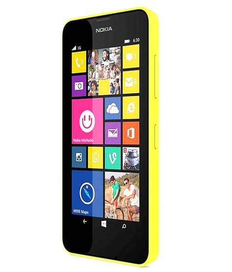 Nokia Lumia 630 Dual Sim Yellow Buy Nokia Lumia 630 Dual Sim Yellow