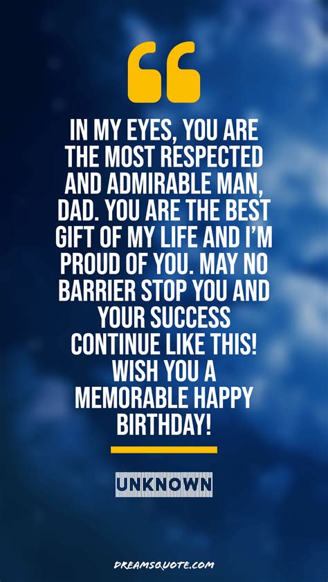 60 Happy Birthday Dad Quotes Best Wishes For Birthday Images Dreams
