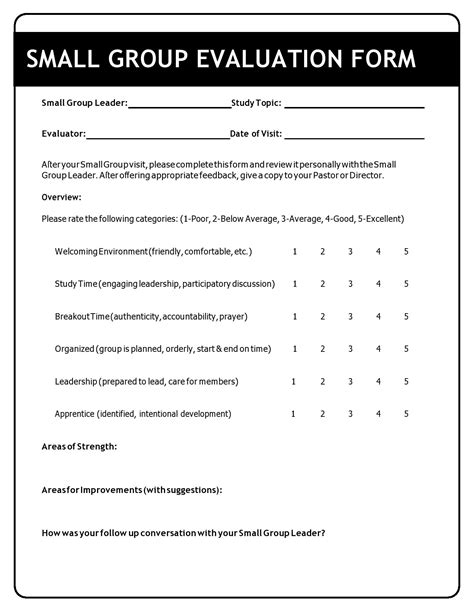 43 Great Peer Evaluation Forms Group Review Templatelab