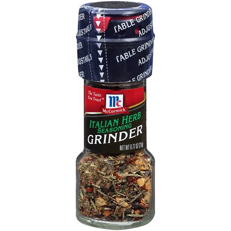 Mccormick Italian Herb Seasoning Grinder 077 Oz