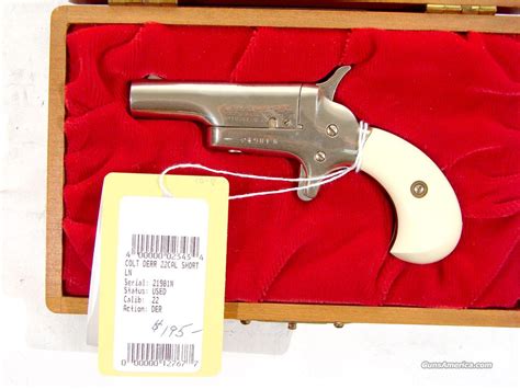 Colt Derringer Single Shot 22lr As New Unfire For Sale