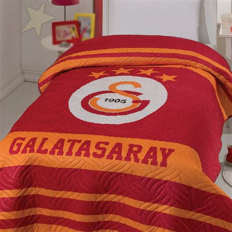 Zorluteks Galatasaray Taraftar Lisanslı Tek Kişilik Pike 150 x 200 cm