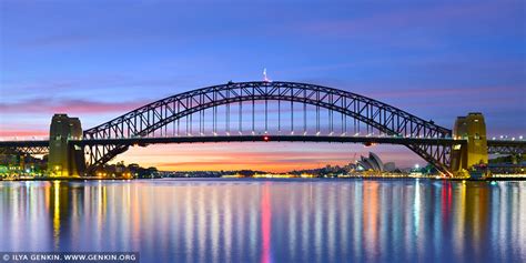 Sydney Harbour Bridge Before Sunrise Image Fine Art