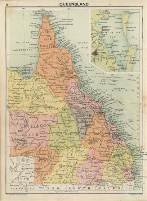 Civil Government Boundaries Queensland Historical Atlas