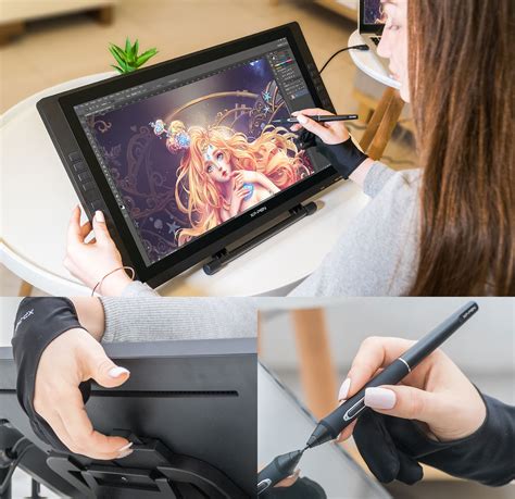 Tableta Gr Fica Profesional Xp Pen Artist E Pro Para Ilustraci N Y Animaci N Tableta Gr Fica