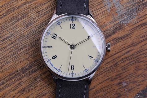 Value Proposition The Anordain Model 1 With Enamel Dial Hand Made In Glasgow Scotland