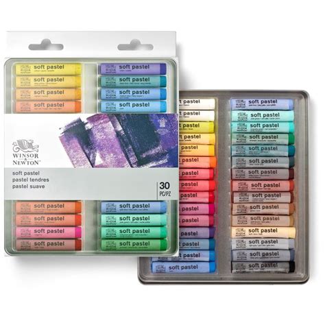 Winsor And Newton Introduction To Fine Art 30 Piece Soft Pastel Set
