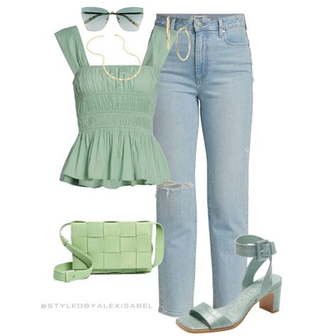 Sage Green Outfit In 2021 Outfits Summer Fashion Outfits Aesthetic