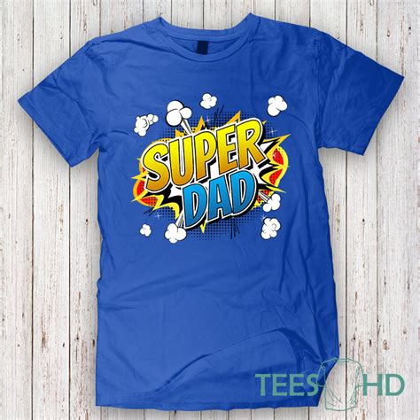 Super Dad Shirt Dad T Shirt Superdad Shirt Superhero Dad T For