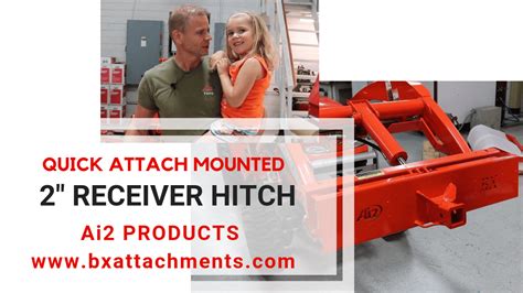 Quick Attach Receiver Hitch Plate For Kubota Bx Ai2 Products