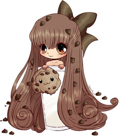 cookie girl chibi kawaii chibi anime chibi