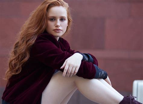 Ghostly Pale Redhead Madelaine Petsch Showing Some Skin A Hot Gallery