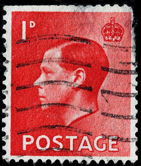 Old British Postage Stamp Photograph By James Hill
