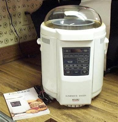 We have also prepared the following hints and suggestions to assist you in making delicious loaves of homemade bread for your family and friends. Welbilt Bread Machine ABM 150R w Recipe Order | White bread machine recipes, Bread machine ...