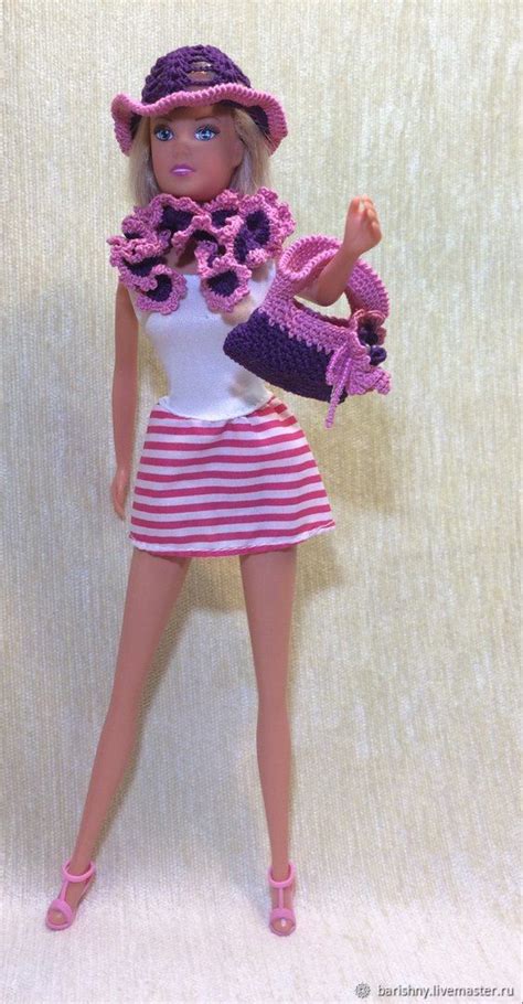 Яблони в цвету Одежда для куклы Барби аксессуары вязанный в интернет