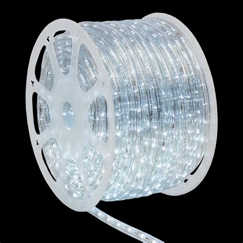 150 Ft 1800 Light Led Cool White Twinkle Rope Light Kit 73650 The