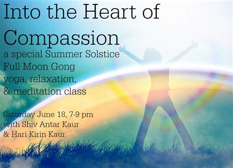 A Special Summer Solstice Gong Yoga Relaxation And Meditation