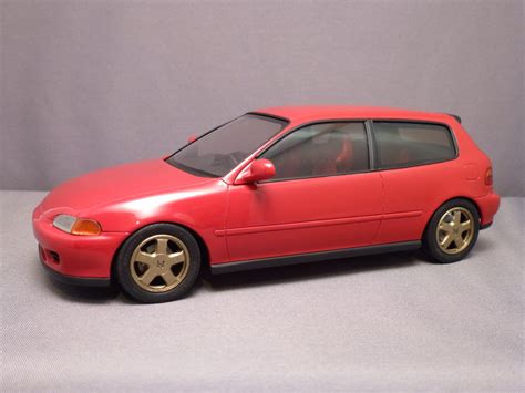 The honda civic is a line of cars produced by honda since 1972. Honda EG Civic Hatchback - Hasegawa | Scale importnut.net