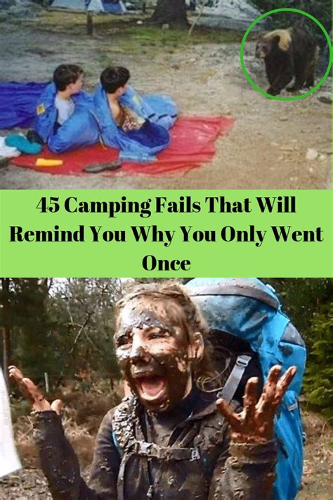 45 Camping Fails That Will Remind You Why You Only Went Once Camping