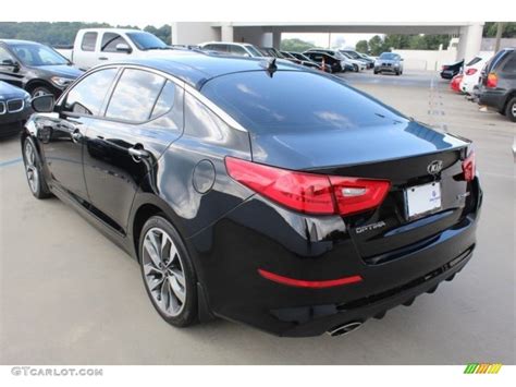 2015 Ebony Black Kia Optima Sx Turbo 123234291 Photo 7