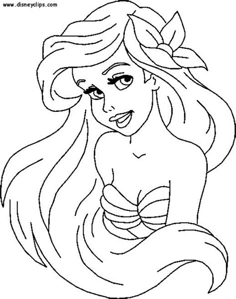 Disney Little Mermaid Coloring Pages