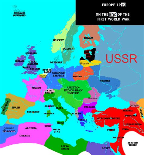 Learn what the political map of europe looked like in 1914, when world war i started, in this historical map quiz.world war i began in 1914 and transformed the boundaries of europe. Map of europe- 1930 (CP victory WWI) | Alternate History Discussion