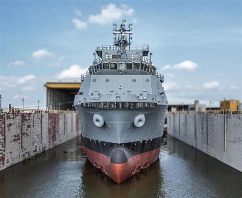 Bollinger Launches Navajo Class Salvage Ship For Us Navy