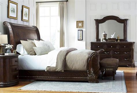 Free shipping on everything* at overstock. Traditional 18th Century Cherry Wood Queen Sleigh Bedroom ...