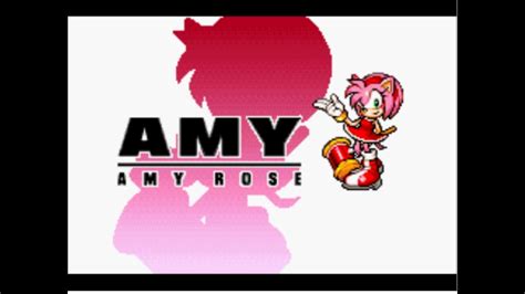 Sonic Advance 1 Gba Amy Youtube