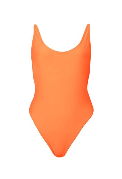 Lyst Forever 21 Beach Bombshell One Piece In Orange