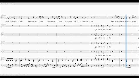 Vivaldi Gloria 589 Domine Deus Agnus Dei As 100 Satb 100 Youtube