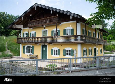 Newly Built Traditional Bavarian House Stock Photo Royalty Free Image