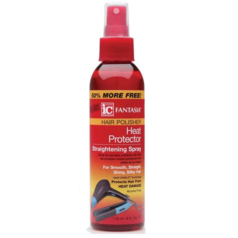 Fantasia High Potency Ic Heat Protector Straightening Spray Hair