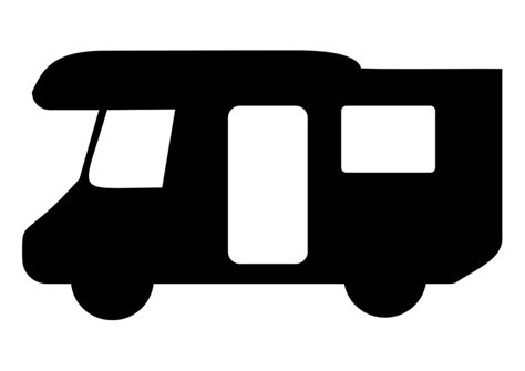 Kleurplaat camper Afb 27661.