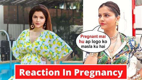 Pregnant Rubina Dilaik Shocking Reaction On Her Pregnancy Rubina Dilaik Pregnancy News Youtube