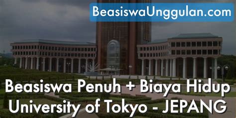 Beasiswa Penuh Biaya Hidup Asian Development Bank University Of