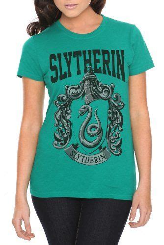 Harry Potter And The Deathly Hallows Slytherin Crest Girls T Shirt